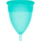 STERCUP - FDA SILICONE MENSTRUAL CUP AQUAMARINE - SIZE S