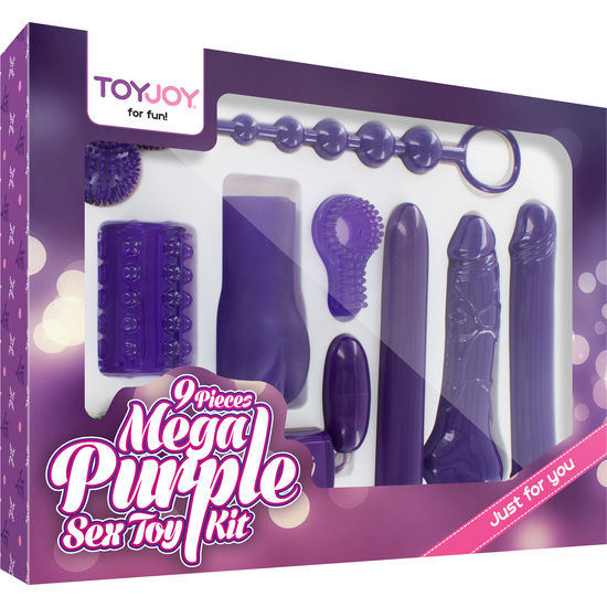 TOYJOY – NUR FÜR DICH, MEGA-LILA-SEXSPIELZEUG-SET