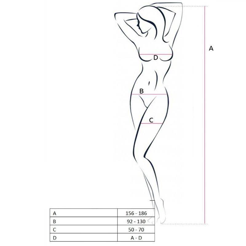 PASSION - 女款 BS047 白色连体衣 均码