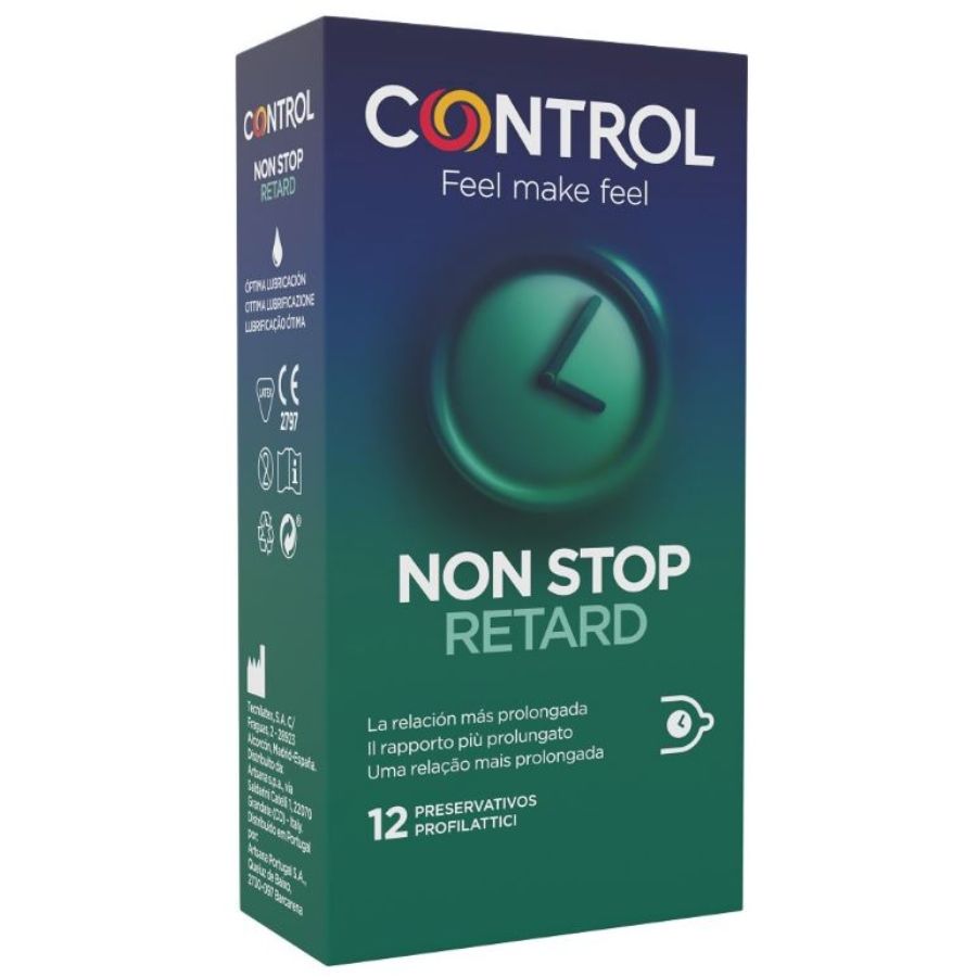 CONTROL - NON STOP RETARD KONDOME 12 EINHEITEN