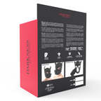 DARKNESS - NEOPREN-HUNDEMASKE MIT ABNEHMBAREM MAULKORB L