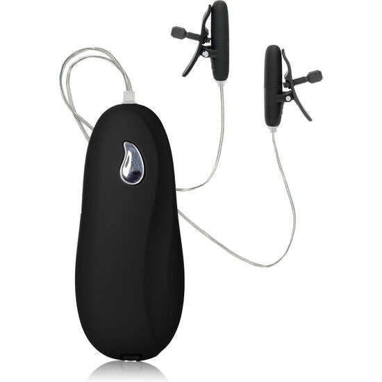 CALEXOTICS - VIBRIERENDE, BEHEIZTE NIPPEL-TEASERS, SCHWARZ