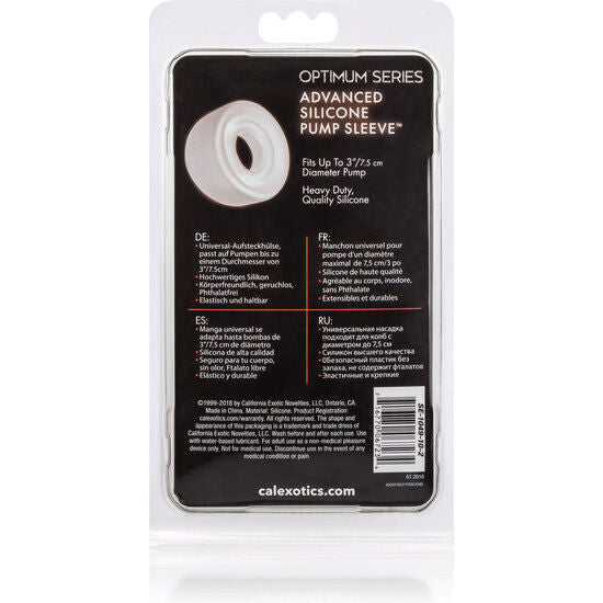 CALEXOTICS - ADV SILIKON-PUMPENHÜLLE TRANSPARENT