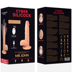 CYBER SILICOCK - FERNBEDIENUNG REALISTISCH MR JOHN 23,88 CM -O- 4,3 CM
