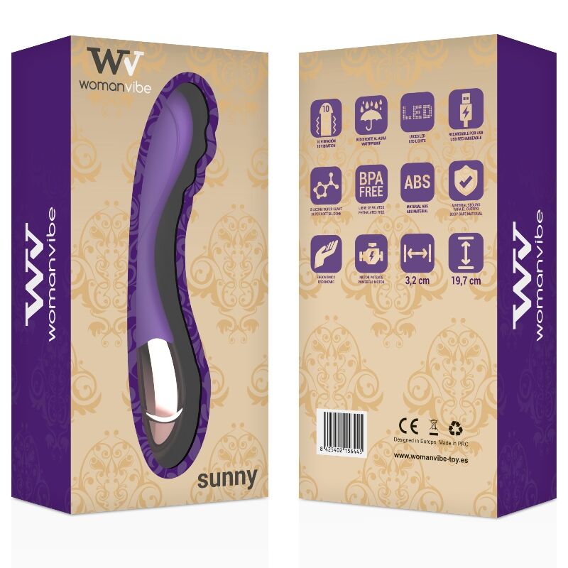 WOMANVIBE – SUNNY WIEDERAUFLADBARER SILIKONVIBRATOR